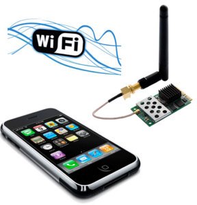 Wi-Fi модуль RCM5600W работает с iPhone