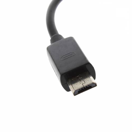 Разборный разъем Micro USB тип B вилка / папа на провод под пайку